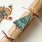 Glitzhome® 12" Christmas Kraft Paper Characters Tag Party Cracker with Gift Contents, 6ct.